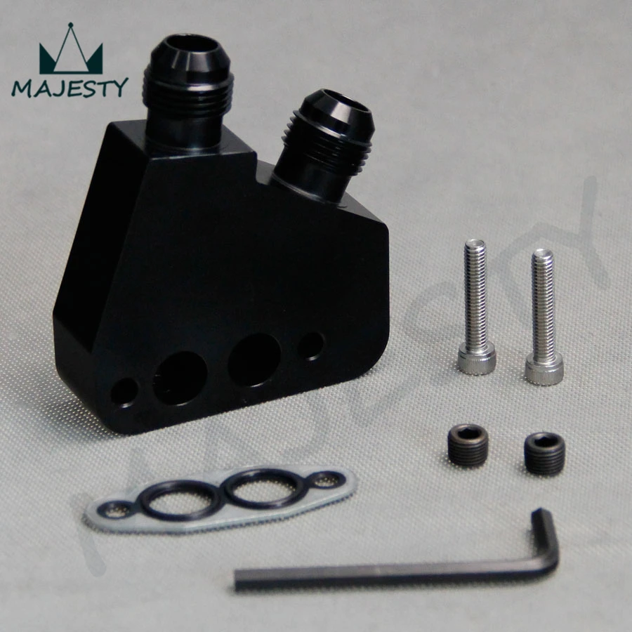 Адаптер двигателя масляного радиатора для LS1 LS2 LS3 командового VT VX VY VZ VE 5 7 л|oil cooler