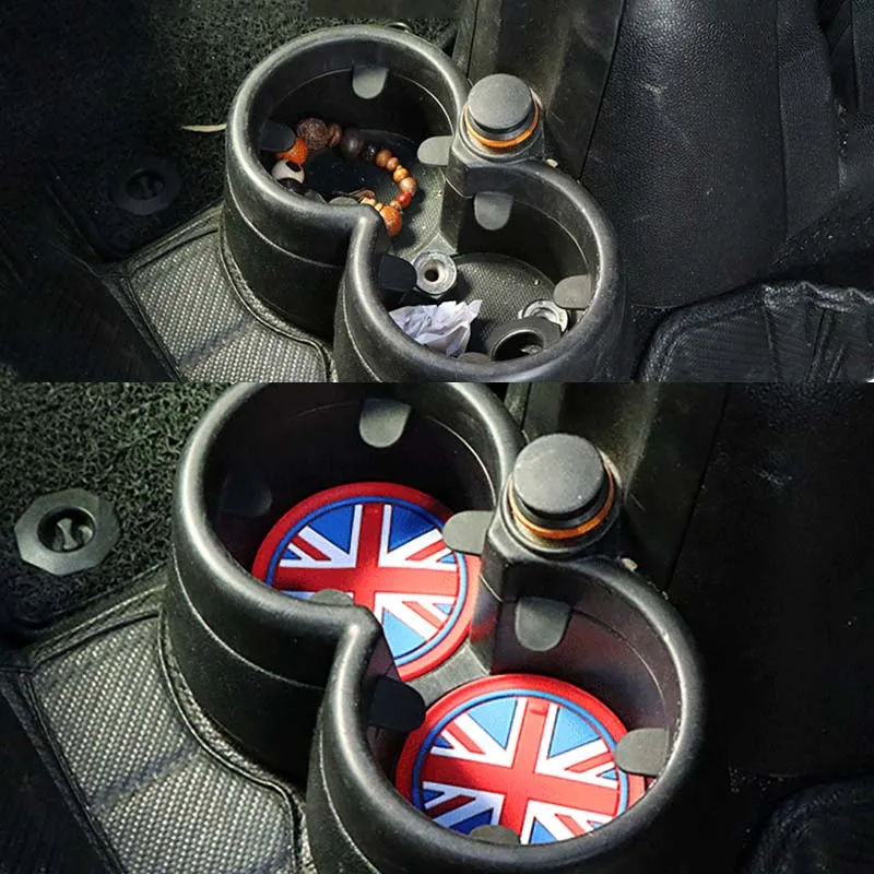 Для MINI COOPER Полезная чашка противоударные силиконовые коврики Нескользящие
