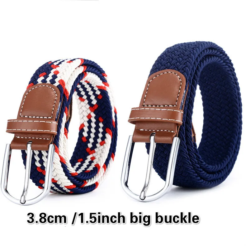 [PYBETA] эластичный пояс для мужчин и женщин мужской ремень с пряжкой тканевый |