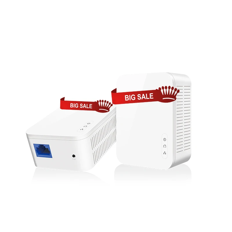 1 пара GLVISION GLP3 Gigabit 1000 Мбит/с Ethernet PLC Адаптер Высокая совместимость с IPTV Homeplug AV2