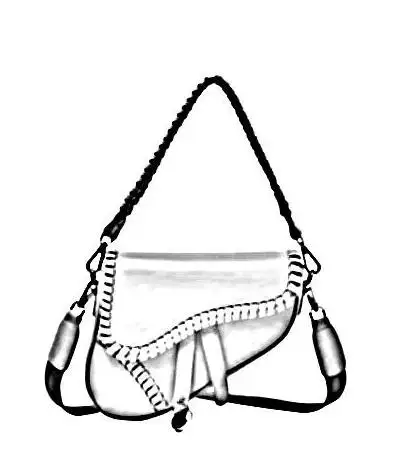 

AAA + New high-quality Designer women's single shoulder bag saddle bag