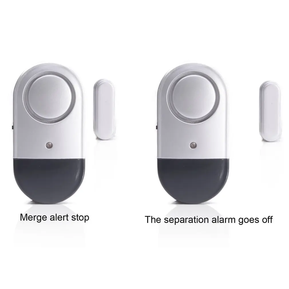 

120DB Super Loud Sound Alarm Sensor Mini Window Door Sensor Wireless Burglar Alarm with Magnetic Sensor Home Security System Kit
