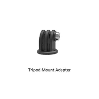 50pcslot mini tripod mount adapter 14 screw head extension converter accessories monopod holder for go pro hero 9 8 7 6 5 yi