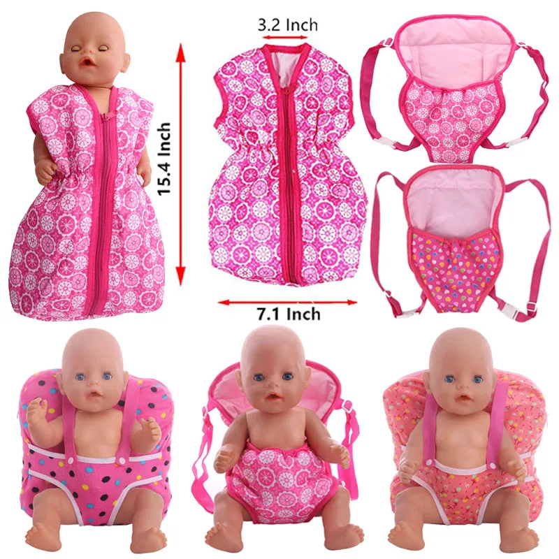 Рюкзак для куклы дорожные сумки переноски кукла портативная Съемная Кукла