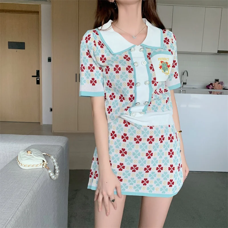 Реальная съемка четырехлистным клевером для женщин футболки поло с воротником