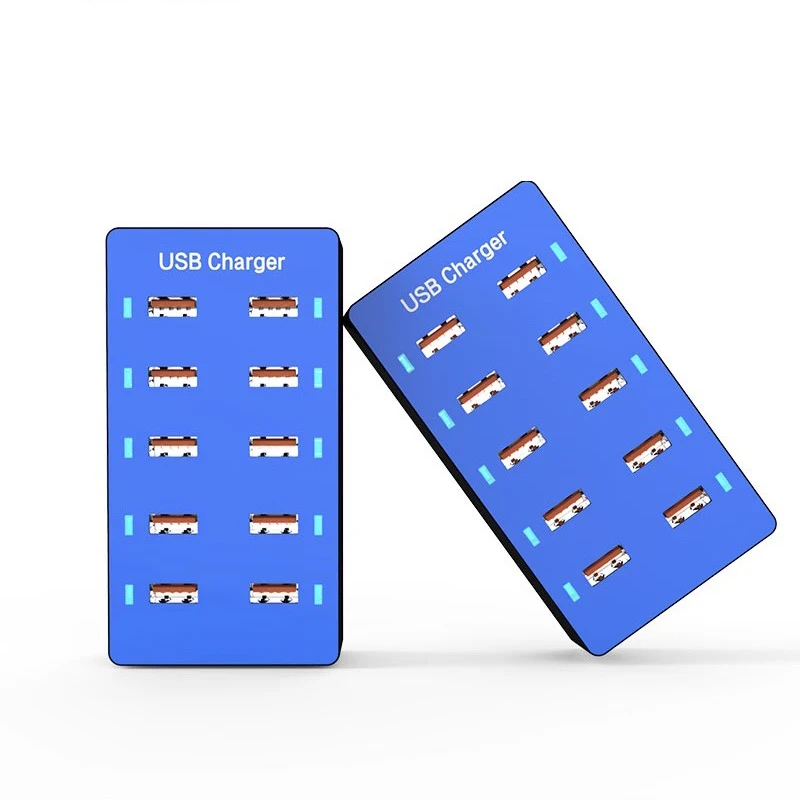 

Charger multiple USB 10 ports dock charger Adapter Intelligent USB Desktop Charge 10 USB Multi Charge EU US UK plug for XIAOMI