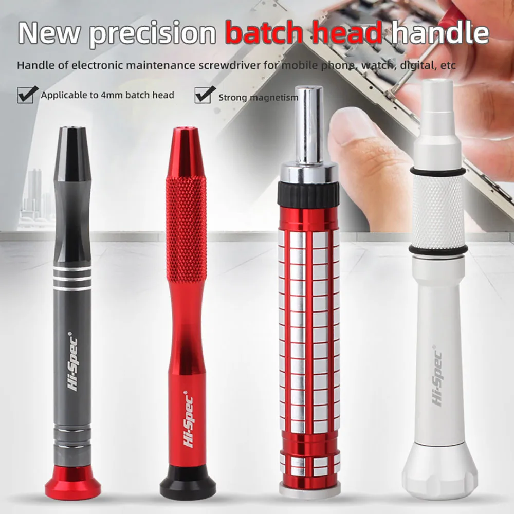 

1pcs New Precision Screwdriver Handle Professional Precision Shaft Hex Holder Fits For 4mm Screwdriver Bits Hand Repair Tool