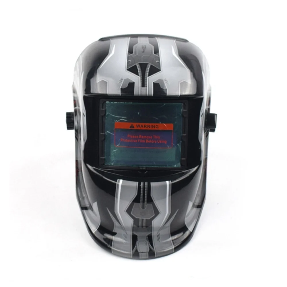 

Solar Powered Welding Helmet Auto Darkening Welding Helmet Professional Welding Mask Wide Shade Range Large Viewing Area (B Styl