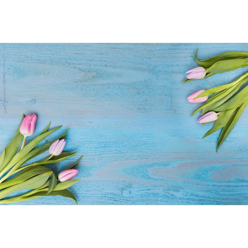 

SHENGYONGBAO Vinyl Photography Backdrops Prop scenery+ Flower and Wooden Planks Photography Background 190117SK-0014