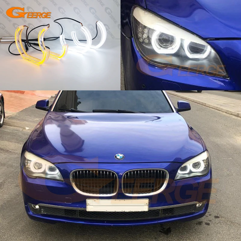 Ультра яркий дневной светильник с поворотным сигналом DTM стиль светодиодный