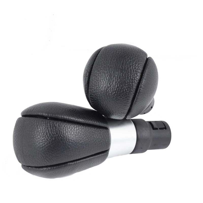 Volvo S60 V60 S80 V70 XC70 XC60 Hand-sewn Leather Shift Lever Gear Shift Knob – Enhanced for Fit image 5