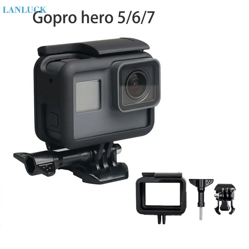 

Protective Frame Housing Case Cover Protector for Gopro Hero 5 6 7 Housing Case Protector Action Camera Accessory Mount Shell