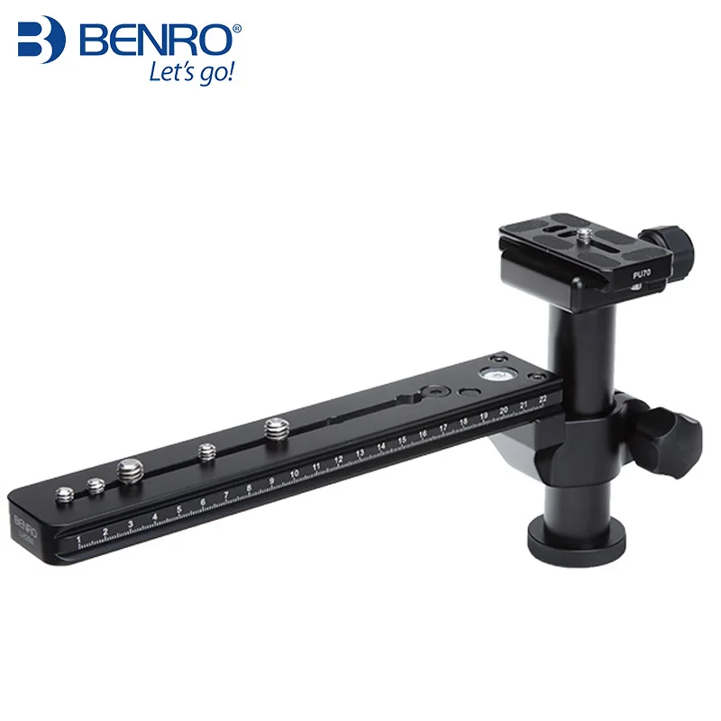 Стабильный кронштейн для телеобъектива Benro lh280 h с зажимом пластина длинным