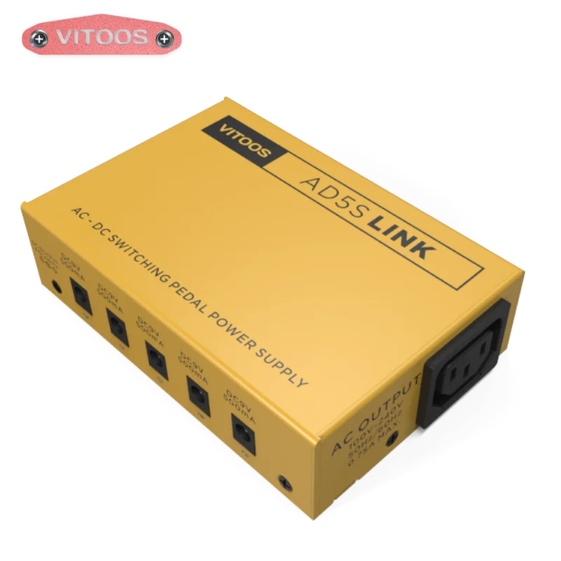 VITOOS AD5S LINK AD5SL педаль электропитания полностью изолированный фильтр пульсация