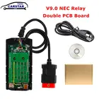 Реле TCS NEC DS150 PRO + V9.0, двойная печатная плата 2020,23, USBBluetooth 2017R3, сканер OBD2 с бесплатным генератором ключей