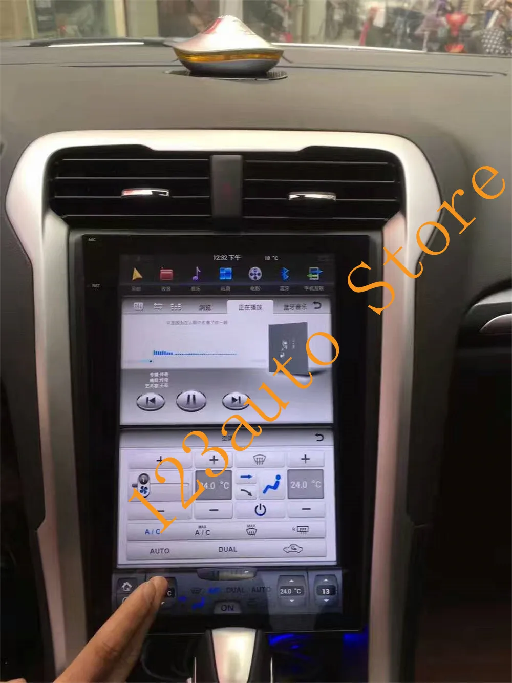 12 1 ''вертикальный экран Tesla стиль Android 9 0 автомобильный DVD GPS плеер NAVI для Ford Mondeo