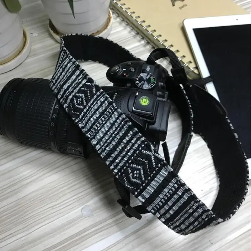 Винтажный наплечный шейный ремень для Canon Nikon sony SLR DSLR прочный хлопок винтажный
