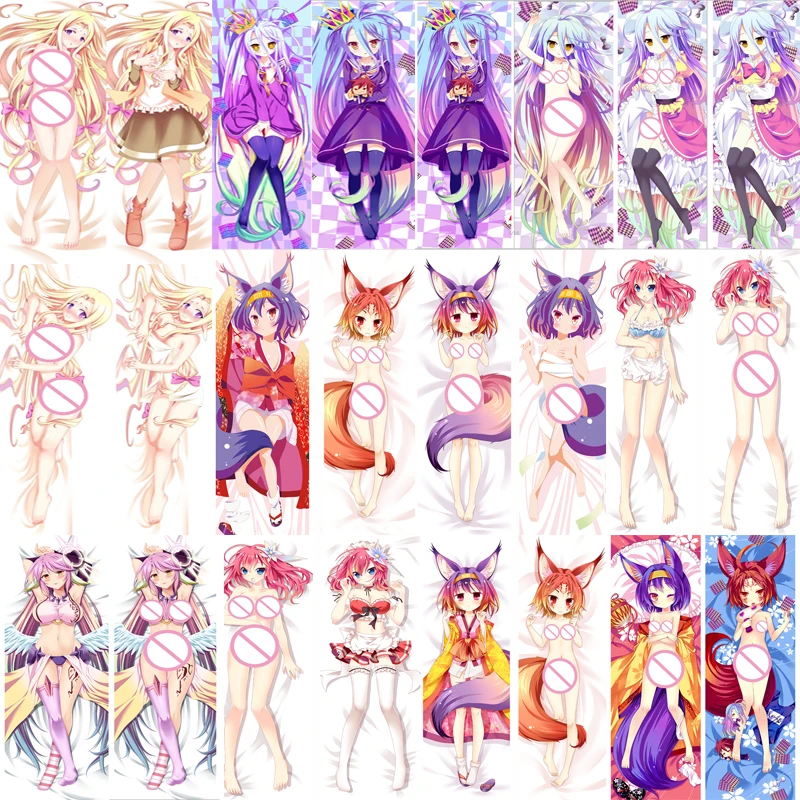 

Cos чехол с японским аниме «NO GAME NO LIFE», обнимающая подушка для тела, чехол Shiro Dola Jibril
