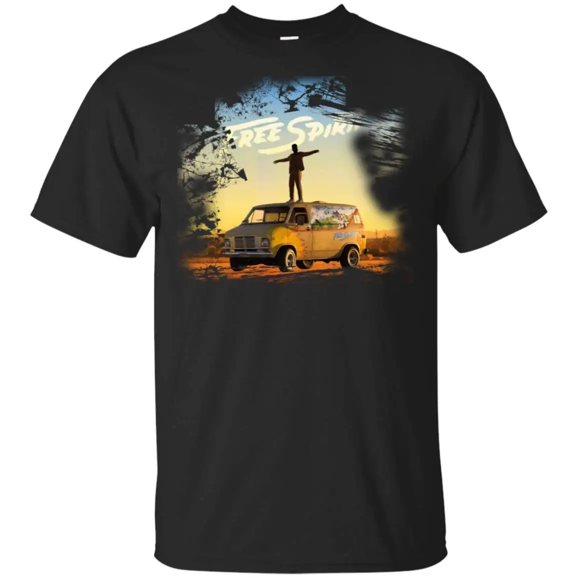 

Country American Teen Fan Lovely-Khalid T-shirt Free Spirit