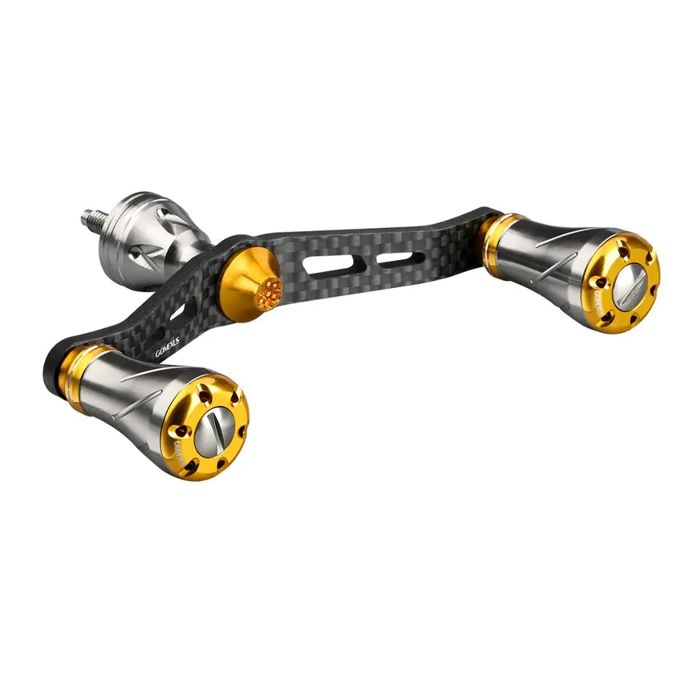 gold Gomexus Carborn power ручка для Shimano 1000-3000 спиннинговая катушка как описание - Цвет: gold