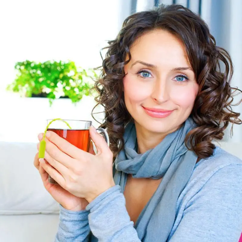 Милый Чайный фильтр с совой чайные пакетики из пищевого силикона для заварки в