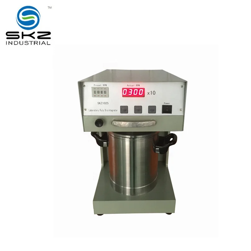 

Lab auto ISO5263 JIS-P8220 TAPPI-205 diameter 90 three blades disintegrator for pulp