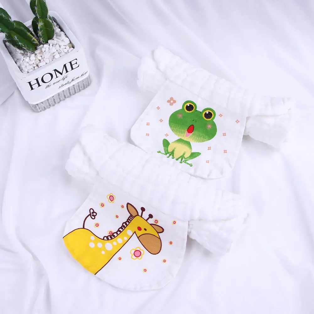 Cotton Baby Sweat Towel Stuff for Newborns Security Blanket Infant Girl Boy Wash Cloth Gauze Wipe Back | Мать и ребенок