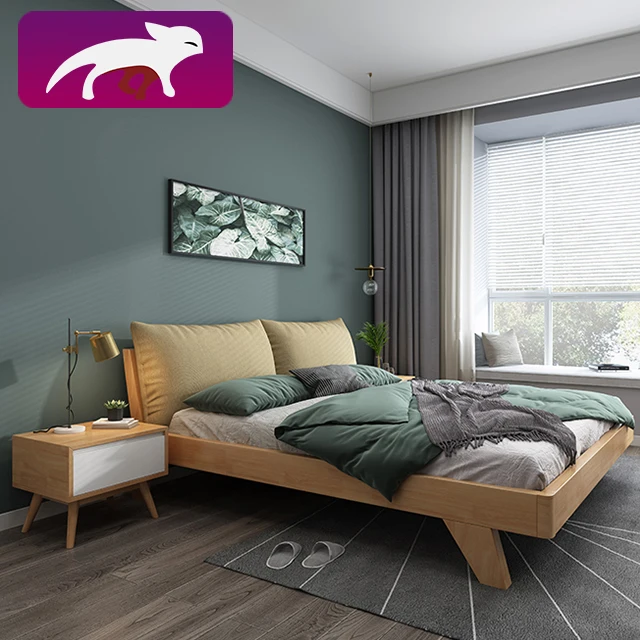 Steel frame king-size bed iron art double marriage new style comfortable delivery to th |