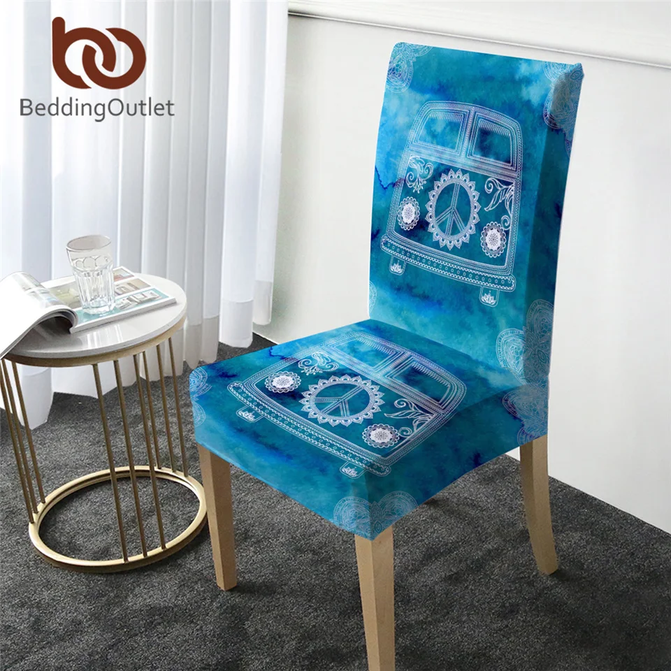 BeddingOutlet чехол для мини фургона с изображением мандалы хиппи автомобильный