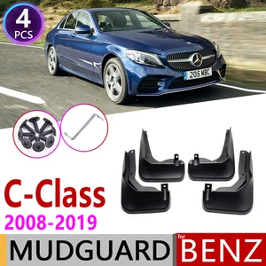 Брызговик для Mercedes Benz C класса W204 W205 W 204 205 2008  2019 Fender Брызговики аксессуары для брызговиков 2010 2015
