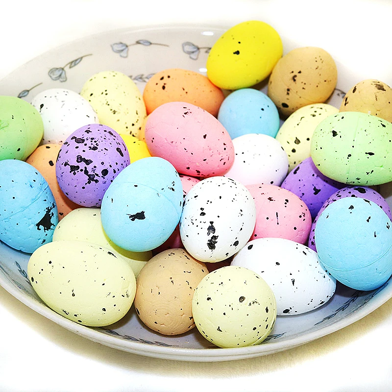 Украшение пасхальное &quotптицы&quot 4 см пасхальные яйца из пены 20 шт. голубиные | Дом