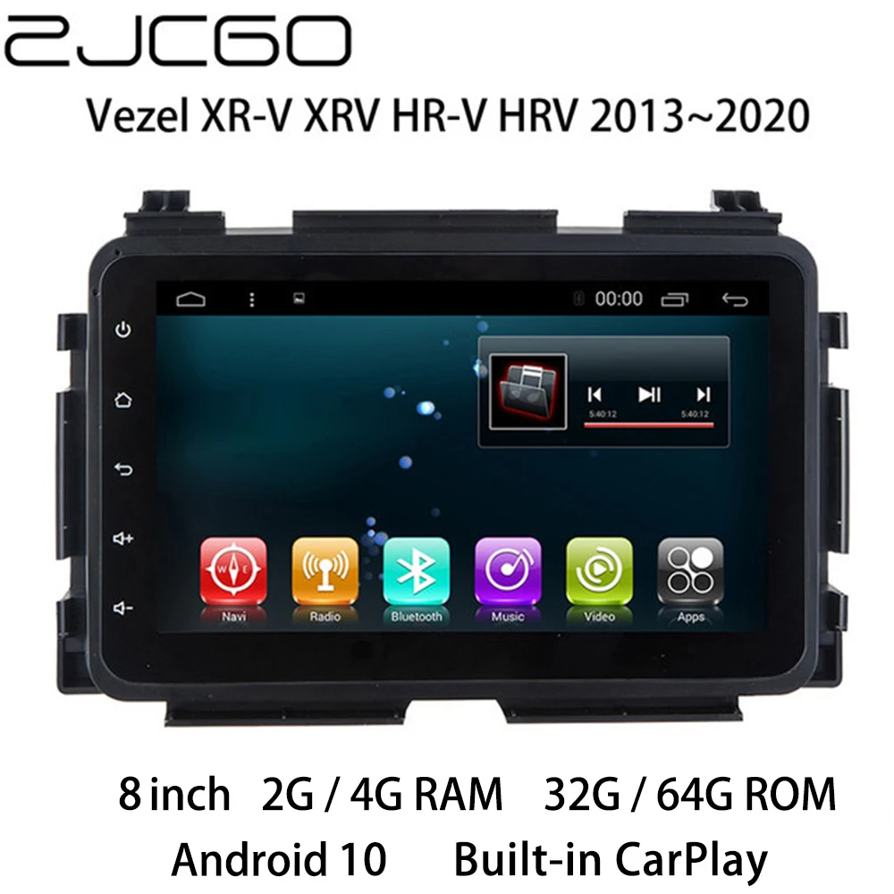 

Car Multimedia Player Stereo GPS DVD Radio Navigation NAVI Android Screen Monitor for Honda Vezel XR -V XRV HR-V HRV 2013~2020