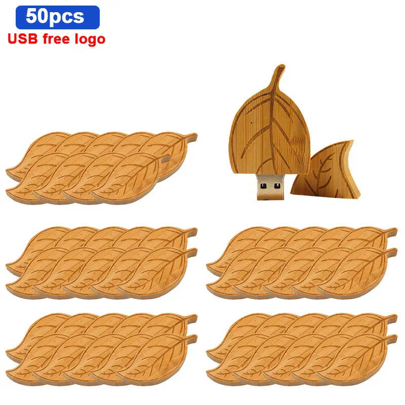 

50pcs Personalize free logo Wood usb 2.0 Flash Drive pendrive 4gb 8gb 16gb 32gb 128gb Pen Drive 64gb memory stick u disk Gifts