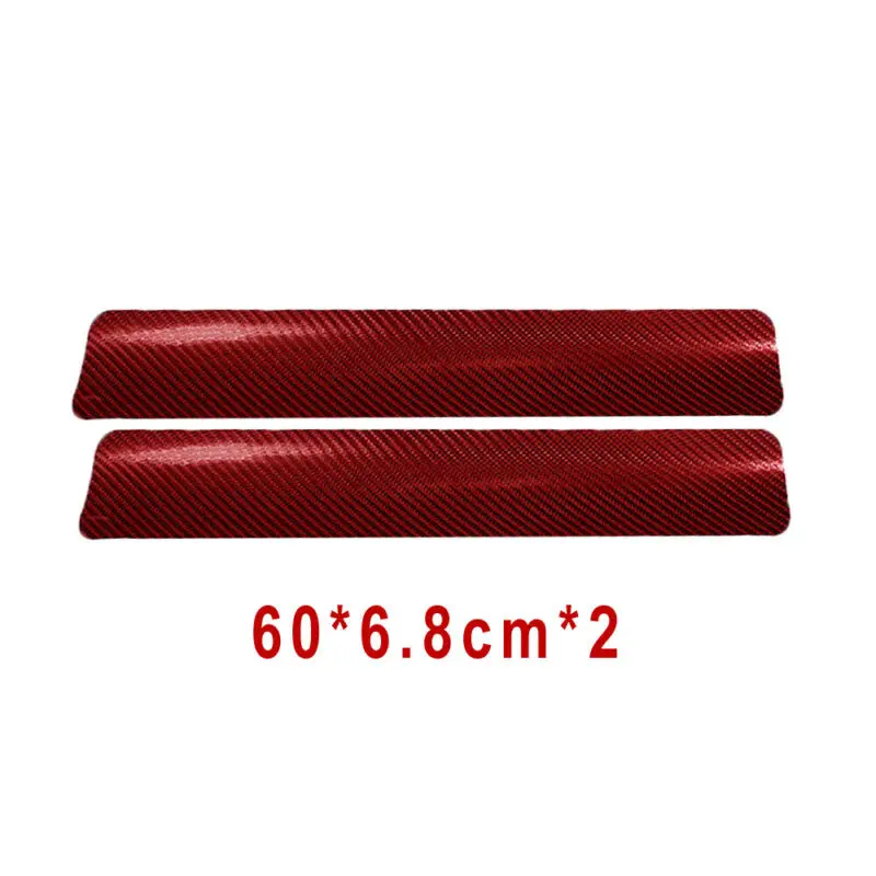 

4pcs Sticker Auto Accessories Carbon Fiber Scuff Anti-Scratch Universal