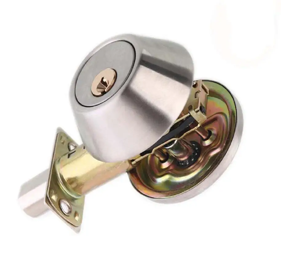 Заглушка для спальни из нержавеющей стали простой дверной замок|Дверные замки| |
