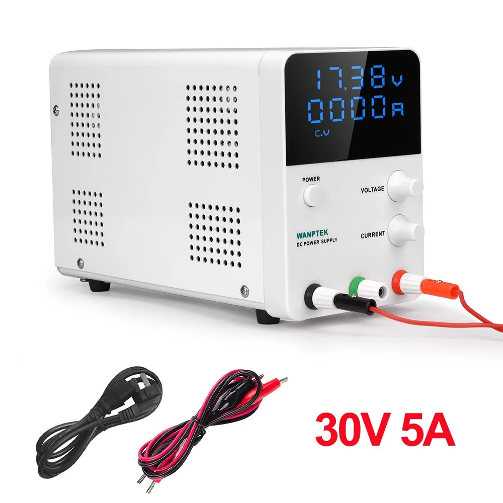 GPS 30V 5A Wanptek Регулируемый Импульсный dc лабораторный источник питания переменный 60V 30V 10A 5A Регулируемый силовой модуль лабораторный источник питания цифровой - Цвет: GPS 30V 5A