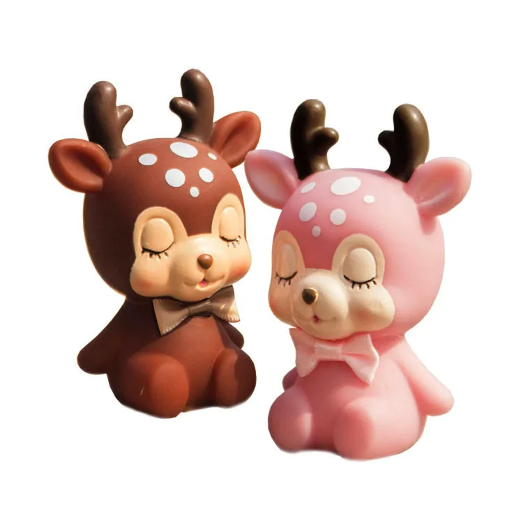 Sika Deer эпоксидный клей силиконовая форма 3D олень ароматический гипс пластырь силиконовая форма для автомобиля украшение дома Свеча «сделай сам» формы
