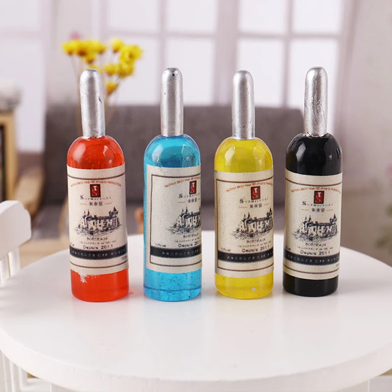 

Детская игрушка-подарок для детей, миниатюрная мебель для кукольного домика 1/6 1:12, 4 шт./компл.