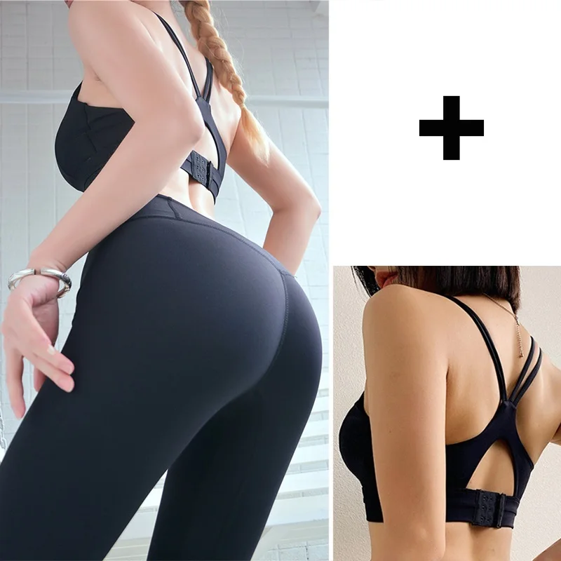 Black Suit Однотонные Спортивные Леггинсы Штаны Для Йоги Высокая Талия Фитнес длинные колготки тренажерный зал бесшовные пластика Управление для тренировки пикантные Анальная пробка - Цвет: Black Suit