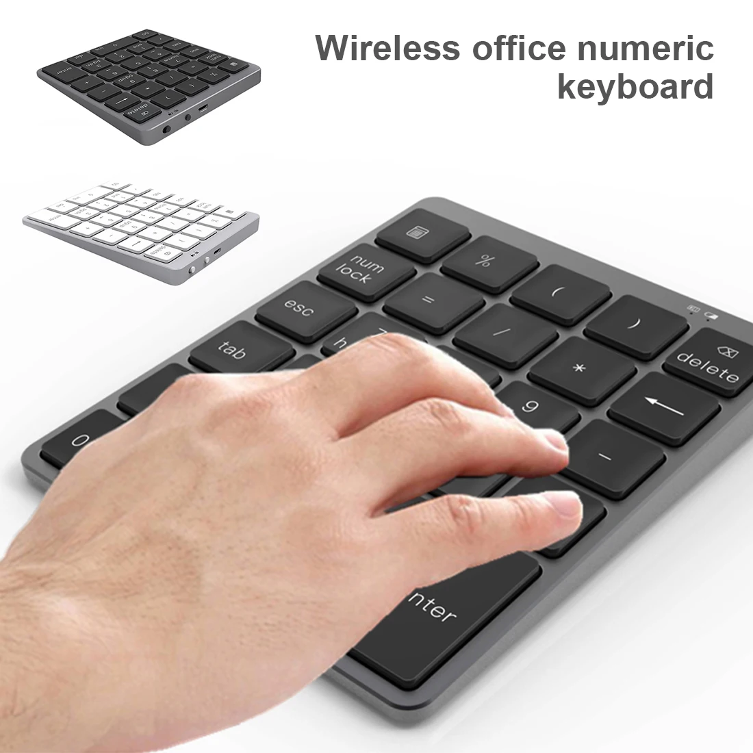 Bluetooth Numeriek 28 Toetsenbord портативная клавиатура с usb-хаб 3 0 совместима планшетным ПК