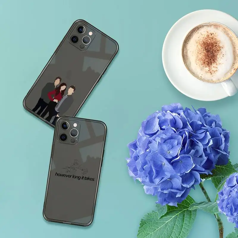 

TV series Vampire Diaries Phone Case Transparent for iPhone 7 8 11 12 se 2020 mini pro X XS XR MAX Plus