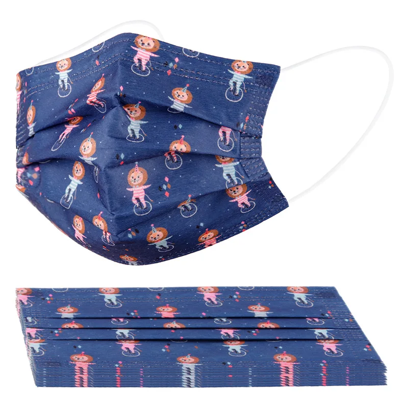 10 шт. детская трехслойная маска для лица | Тематическая одежда и униформа