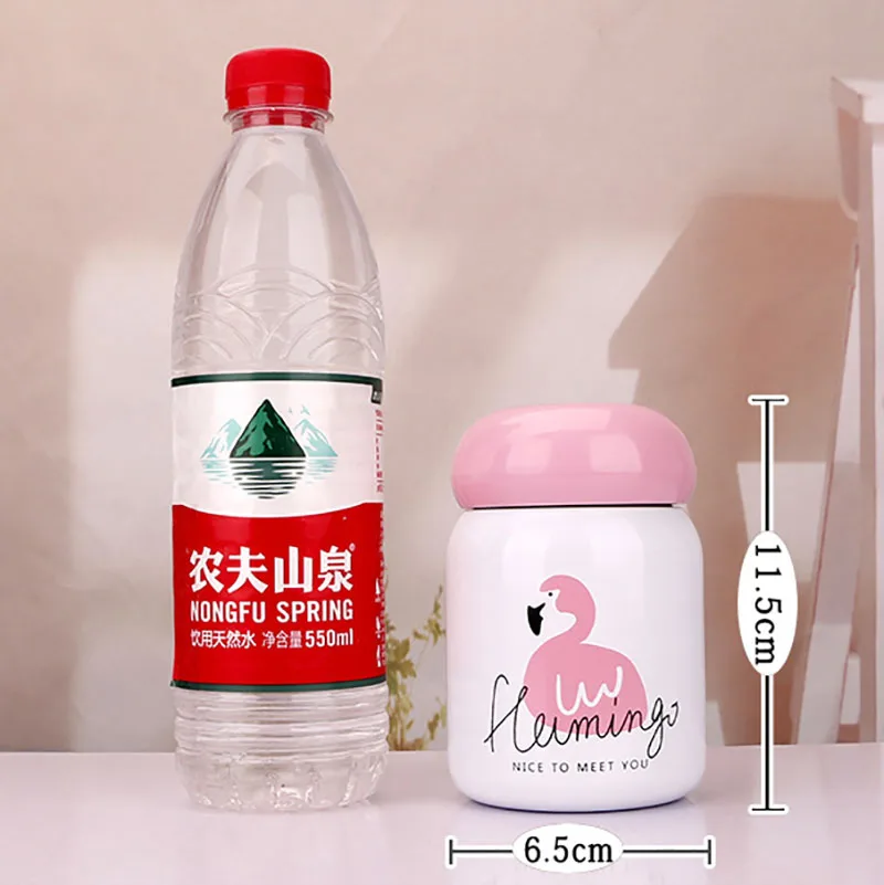 220 мл мини-термос для кофе вакуумная фляжка бутылка питьевой воды из нержавеющей