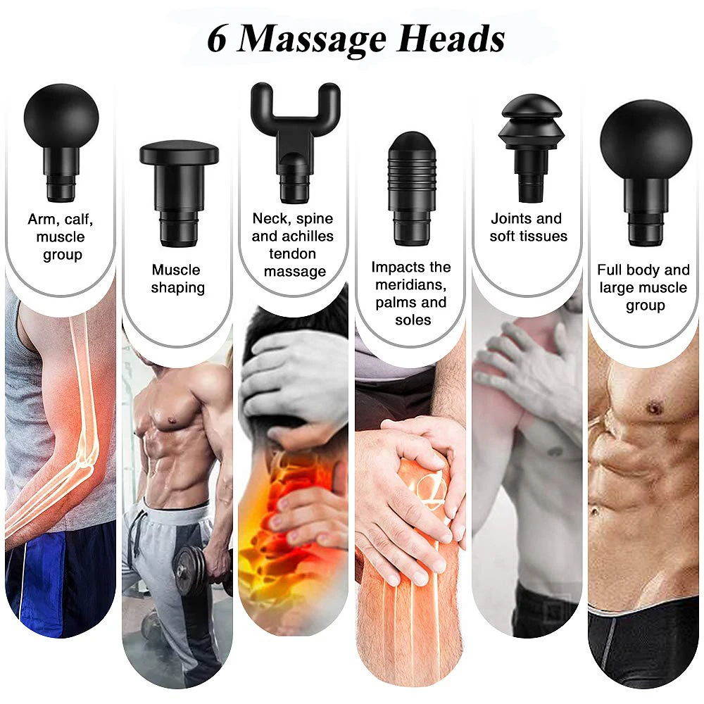Muscle Massage Gun Body Massager Therapy Massager Exercising Muscle Pain Relief Body Shaping Recovery Muscle Relax Massagea