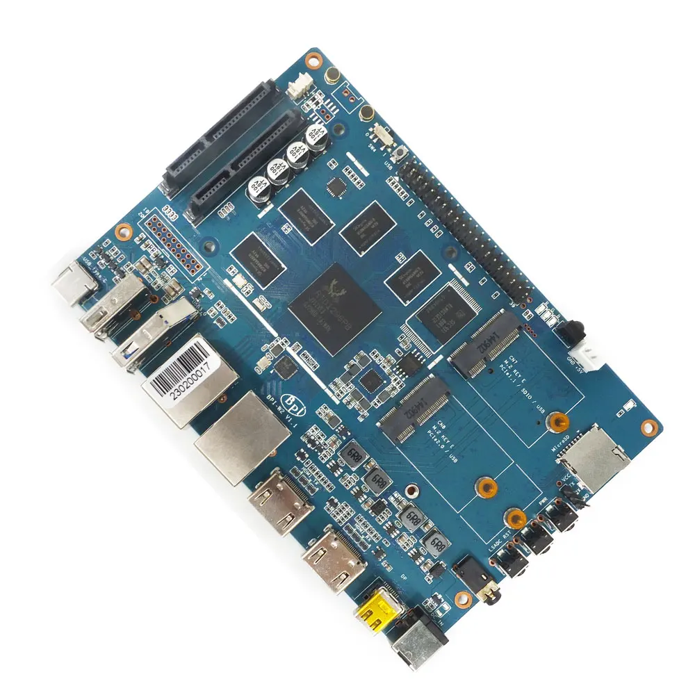 Умный роутер Banana pi BPI W2 с дизайном Realtec RTD1296 подходит для домашних развлечений