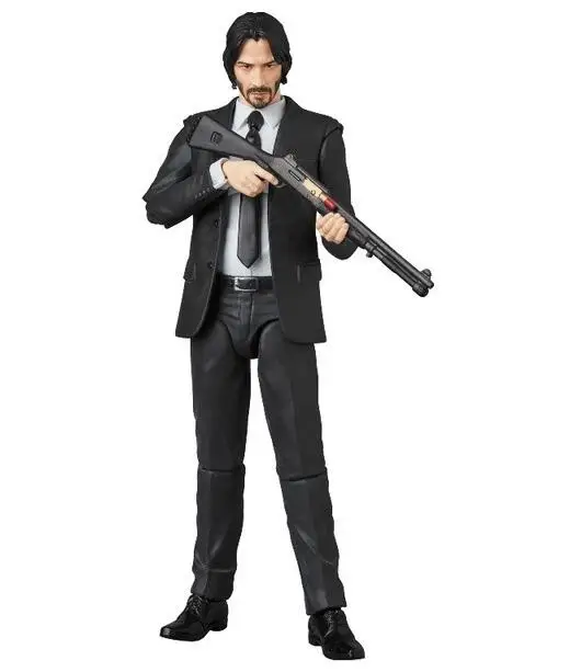 Mafex 070 John Wick PVC Articulated Joints Moveable Action Figure Toy | Игрушки и хобби