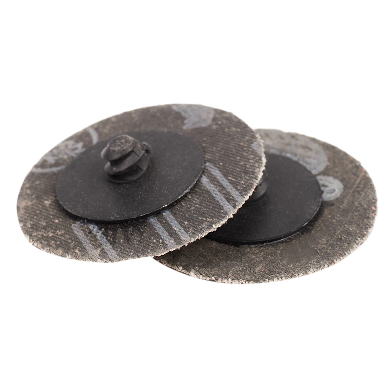

100Pcs Sanding Disc for Roloc 50Mm 40 60 80 120 Grit Sander Paper Disk Grinding Wheel Abrasive Rotary Tools Accessories
