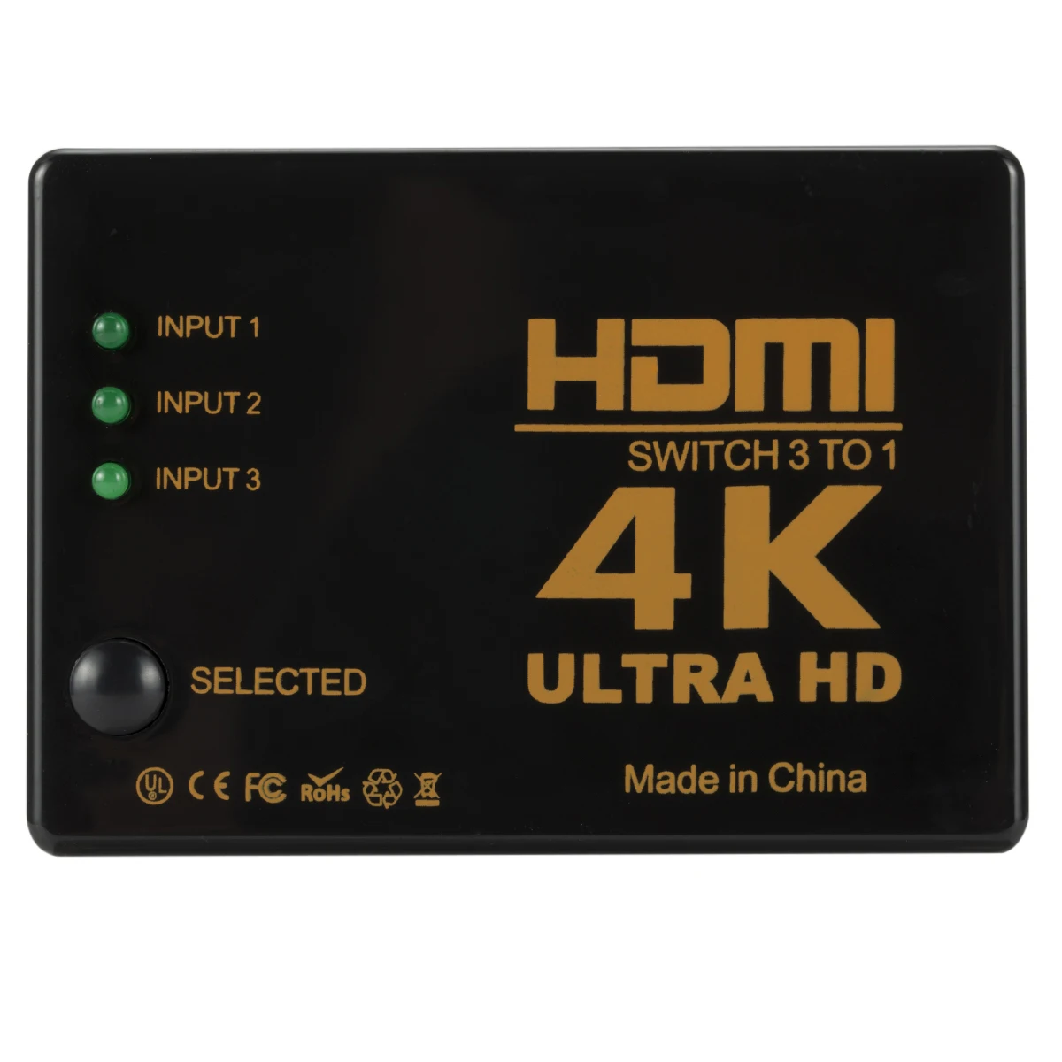 HDMI коммутатор с 3 портами 4K * 2K разветвитель Ultra HD для DVD HDTV Xbox PS3 PS4|Кабели HDMI| |