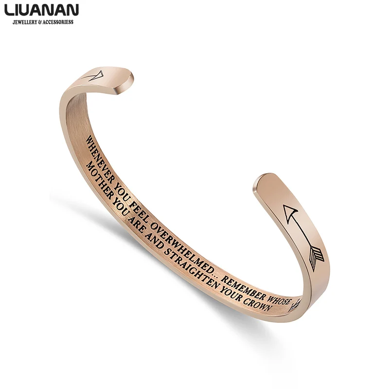 Мантровый браслет 6 мм подарок на выпускной для дочери прямой с короной девушек