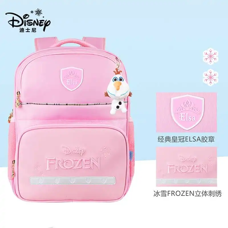 Disney Frozen school bags for girls large capacity breathable light Elsa Anna primary school backpack girl gift Mochila Escolar